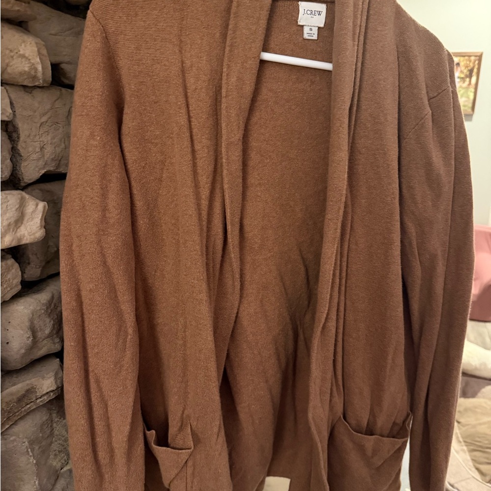 J.Crew Tan Cardigan - Picture 2 of 4